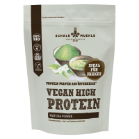 Schalk Mühle Bio Protein Pulver Mix mit Matcha und Gerstengras Schalk Mühle Bio Protein Pulver Mix mit Matcha und Gerstengras
