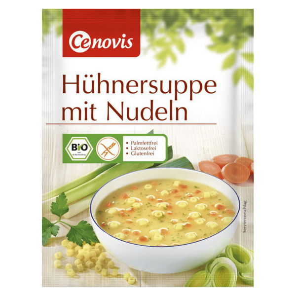 Cenovis Bio Hühnersuppe mit Nudeln