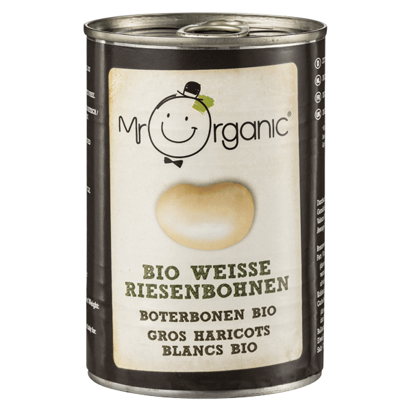 Mr Organic Bio Weiße Riesenbohnen