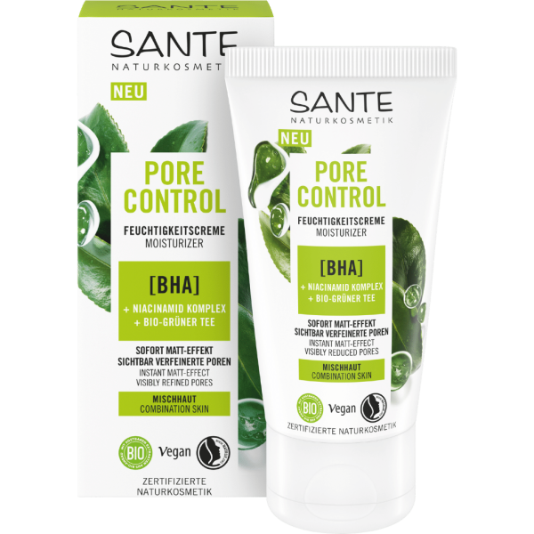 Sante Naturkosmetik Pore Control Feuchtigkeitscreme