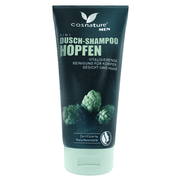 Cosnature 3 in 1 Dusch-Shampoo Hopfen