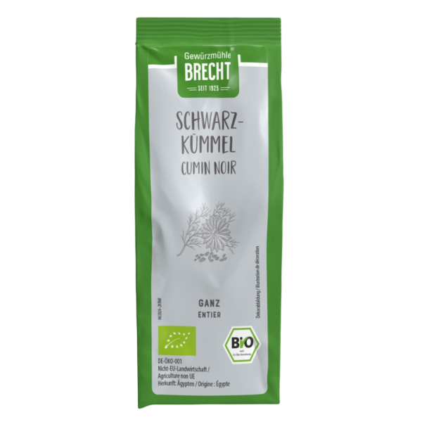 Gewürzmühle Brecht Bio Schwarzkümmel ganz