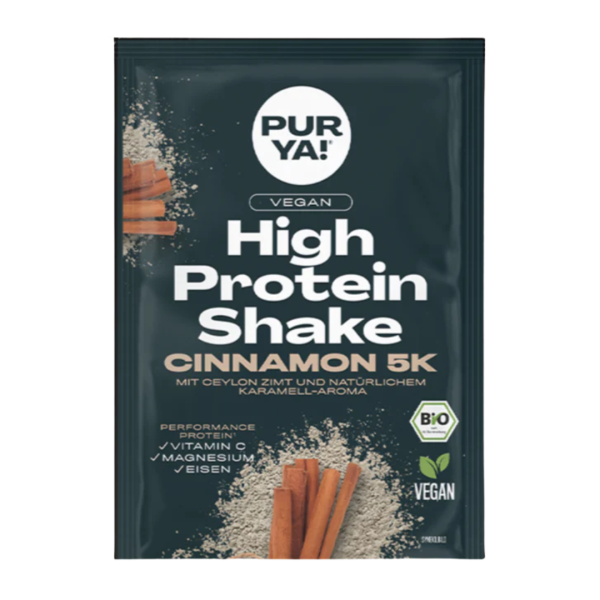 PURYA! Bio High Protein Shake, Zimt