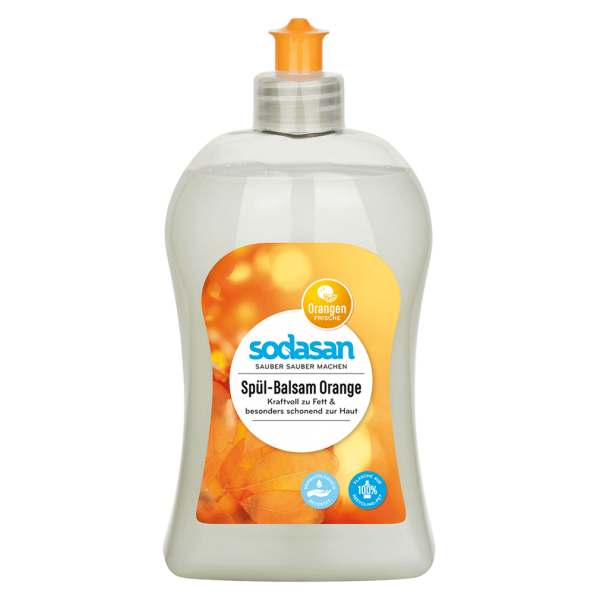 Sodasan Spülmittel Balsam Orange, 0,5l