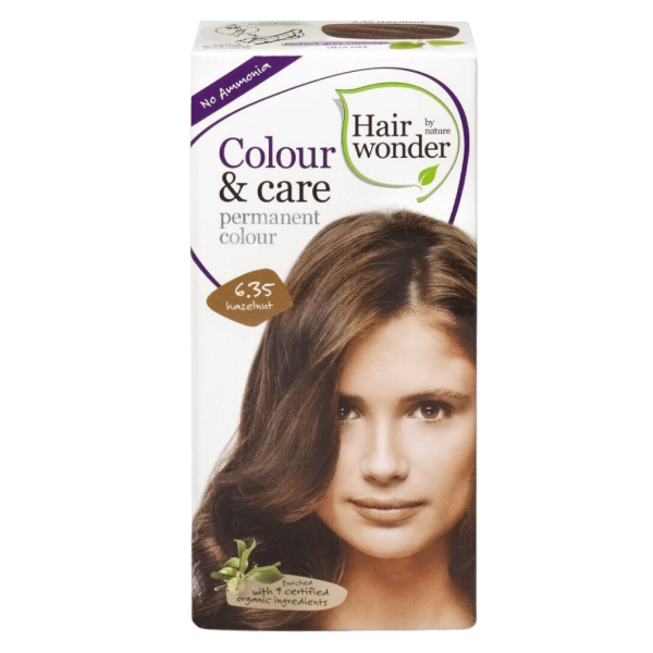 Hairwonder Farbe &amp; Pflege Haselnuss 6.35