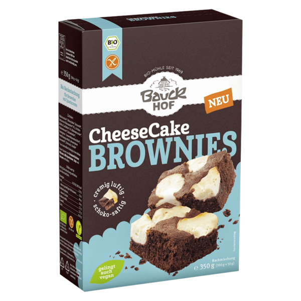 Bauckhof  Bio Cheescake Brownies