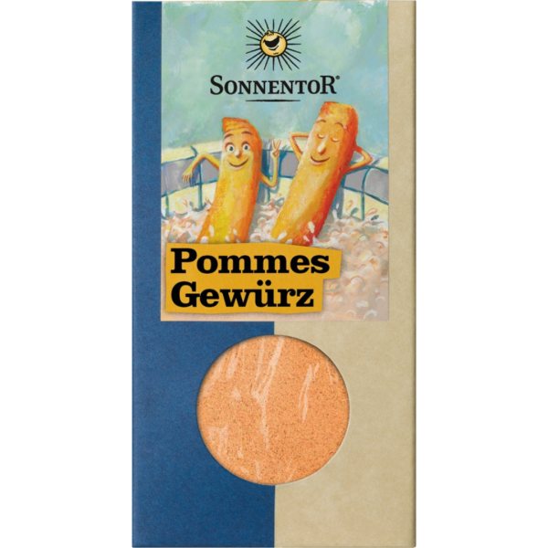 Sonnentor Bio Pommes-Gewürzsalz 130 g, Packung