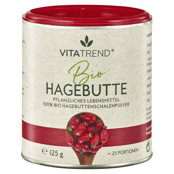 vitatrend Bio Hagebutten Pulver