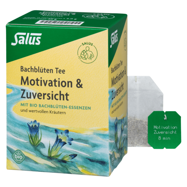 Salus Bio Bachblüten Tee &quot;Motivation und Zuversicht&quot;