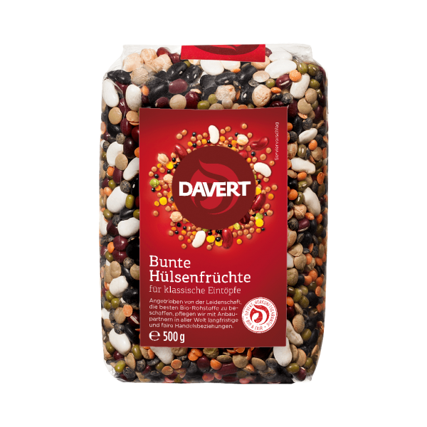 Davert Bio Bunte Hülsenfrüchte