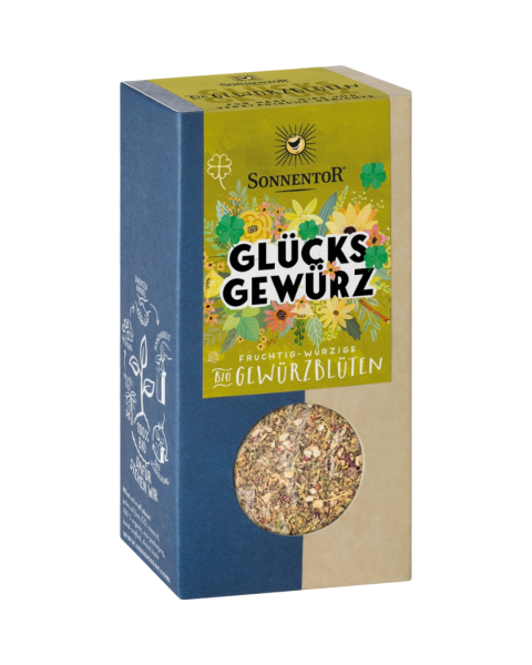 Sonnentor Bio Glücks Gewürz-Blüten-Zubereitung, 35g