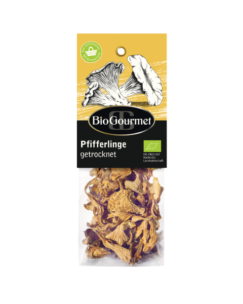BioGourmet Bio Pfifferlinge getrocknet, 20g