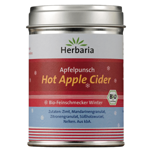 Herbaria Bio Hot Apple Cider, 100g