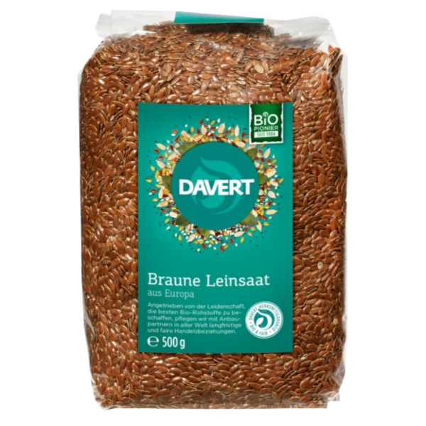 Davert Bio Braune Leinsaat