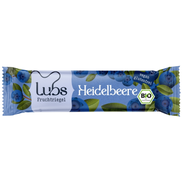 Lubs Bio Heidelbeere Fruchtriegel
