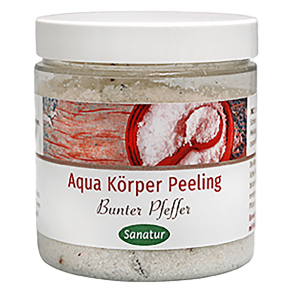 Sanatur Aqua Körper Peeling Bunter Pfeffer