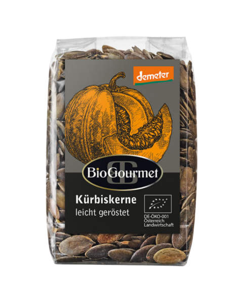 BioGourmet Bio Kürbiskerne geröstet, 250g