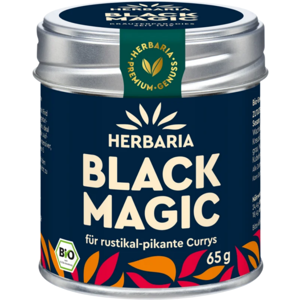 Herbaria Bio Black Magic Curry, 65g