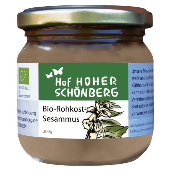 Hof Hoher Schönberg Bio Rohkost Sesammus