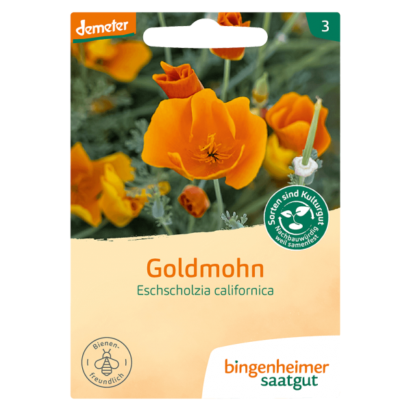 Bingenheimer Saatgut Bio Goldmohn