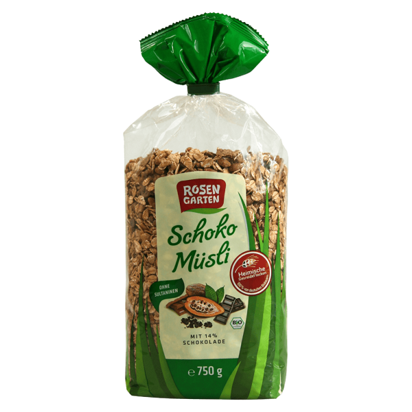 Rosengarten Bio Schoko Müsli