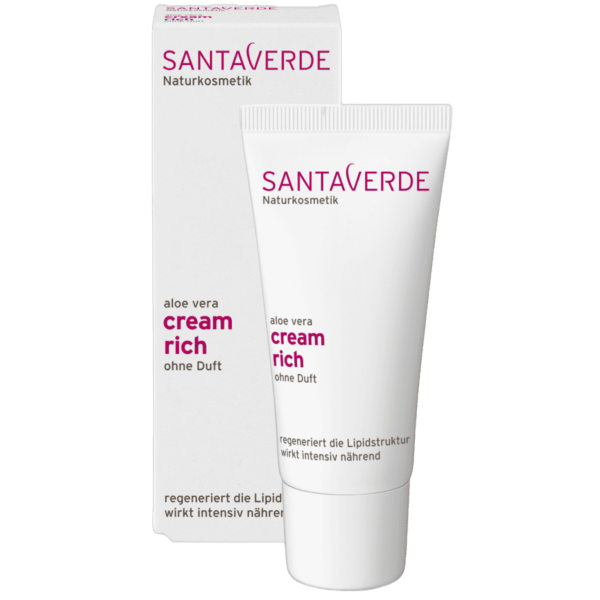 Santaverde Aloe Vera Creme Rich ohne Duft