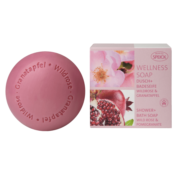 Speick Wellness Soap Wildrose &amp; Granatapfel