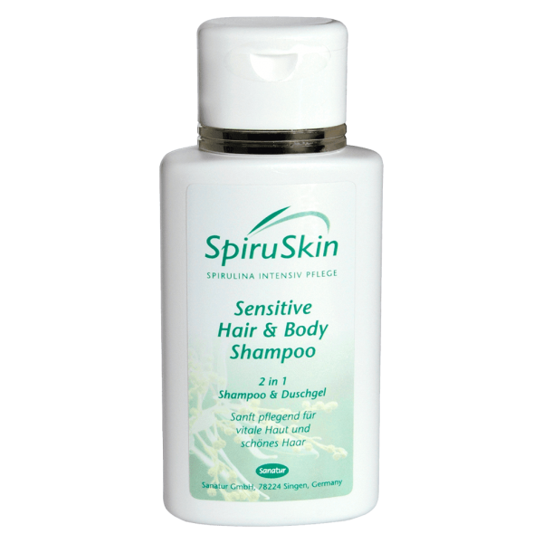 Sanatur SpiruSkin Sensitive Hair- &amp; Body Shampoo
