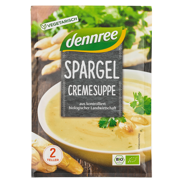 dennree Bio Spargelcremesuppe