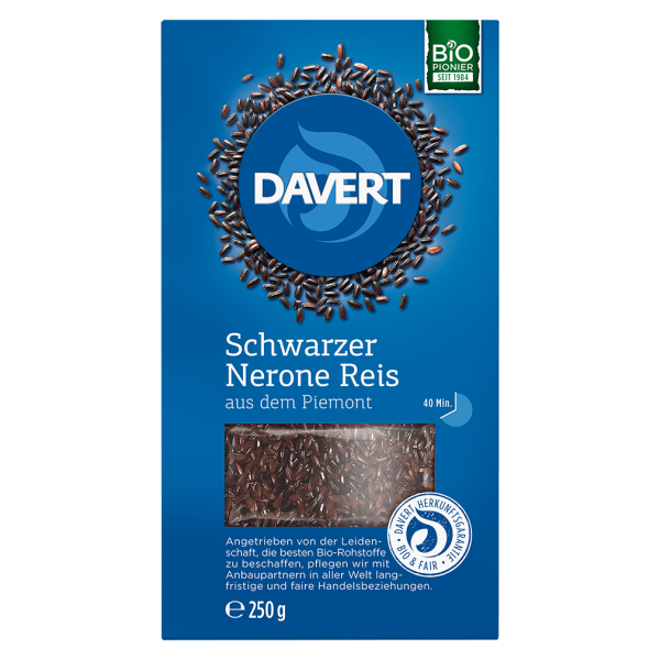 Davert Bio Schwarzer Nerone Reis