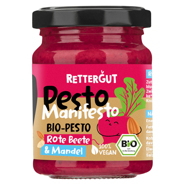 Rettergut Bio Pesto Rote Beete &amp; Mandeln