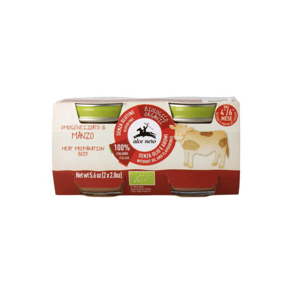 Alce Nero Bio Rindfleischbrei Baby Food