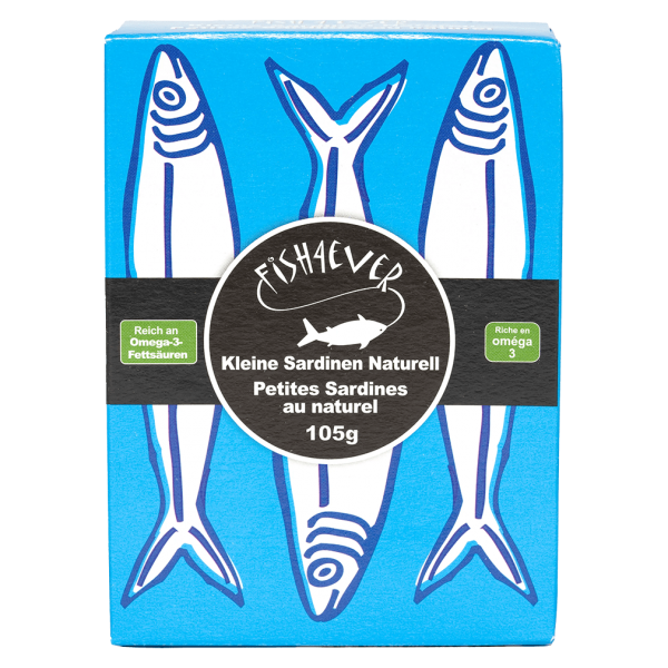 Fish4Ever Kleine Sardinen Naturell