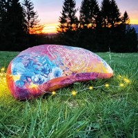 Spirit of Om Meditationskissen Halbmond pink/bunt Spirit of Om Meditationskissen Halbmond pink/bunt