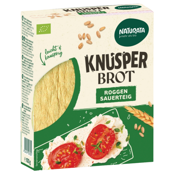 Naturata Bio Knusperbrot Roggen-Sauerteig