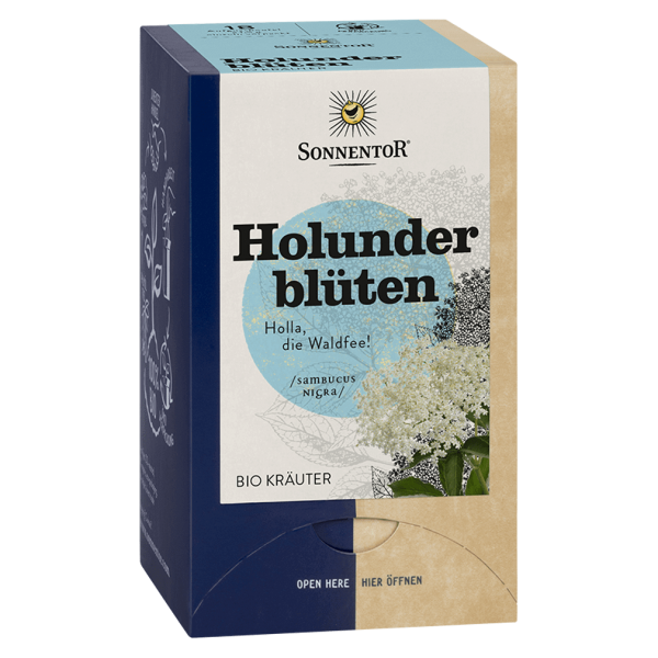 Sonnentor Holunderblüten Tee, 18 Beutel