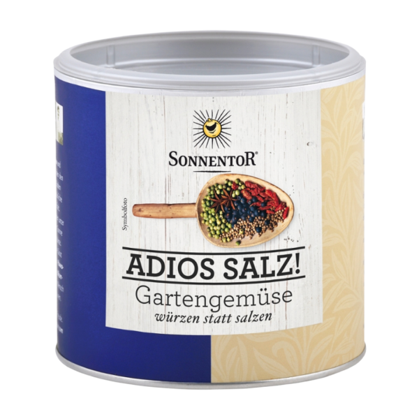Sonnentor Bio Adios Salz! Gemüsemischung Gartengemüse 170 g, Gastrodose klein