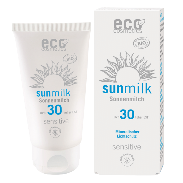 Eco Cosmetics Sonnenmilch LSF 30, 75ml