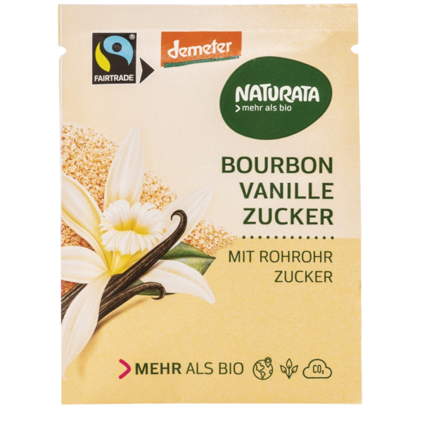Naturata Bio Bourbon-Vanillezucker, 8% Vanille