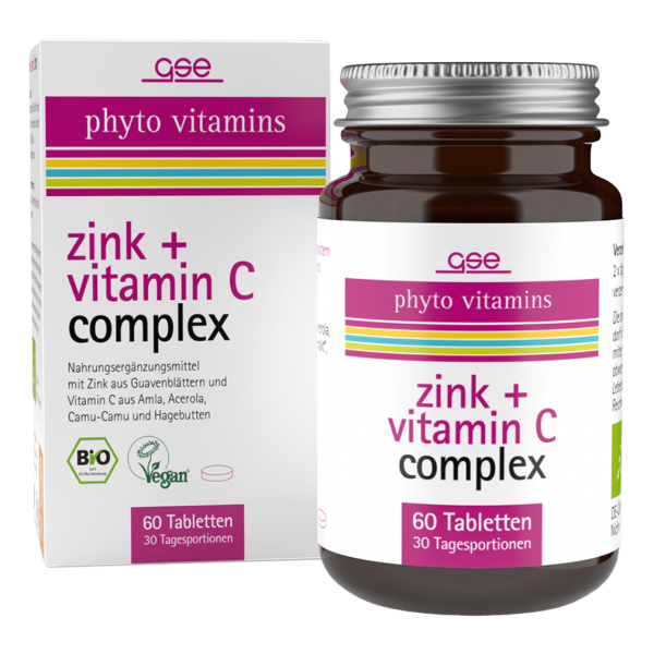GSE Bio Zink+Vitamin C Complex