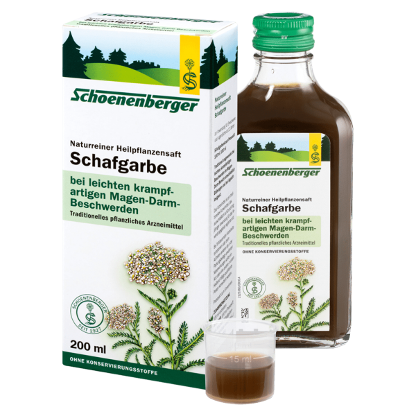 Schoenenberger Bio Schafgarbe Heilpflanzensaft