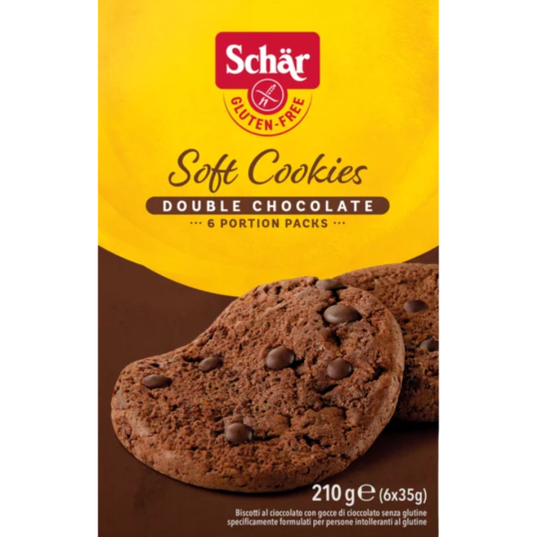 Schär Soft Cookies Double Chocolate
