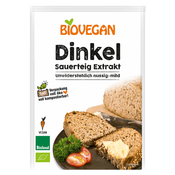 Biovegan Bio Dinkel Sauerteig Extrakt