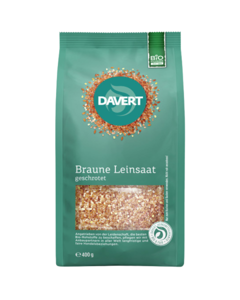Davert Bio Geschrotete Leinsaat