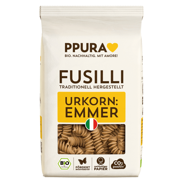 PPura Bio Fusilli aus italienischem Emmer