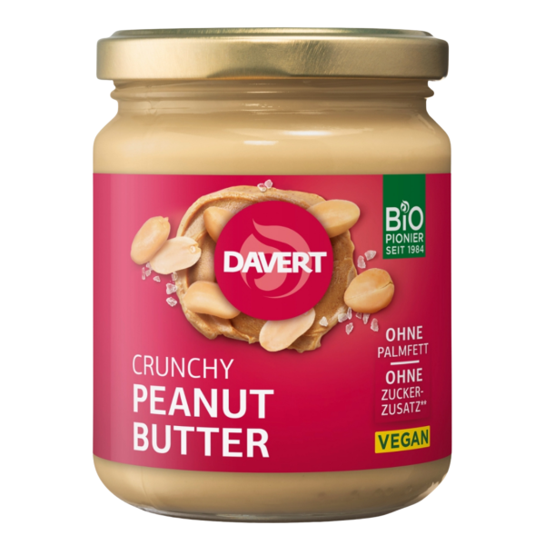 Davert Bio Crunchy Peanut Butter