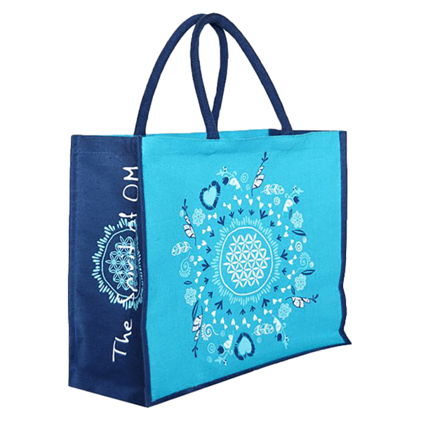 Spirit of Om Jute-Tasche