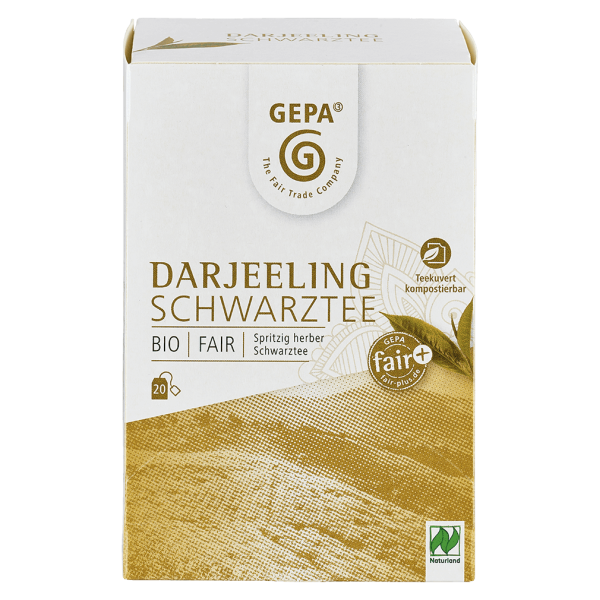 GEPA Bio Schwarztee Darjeeling