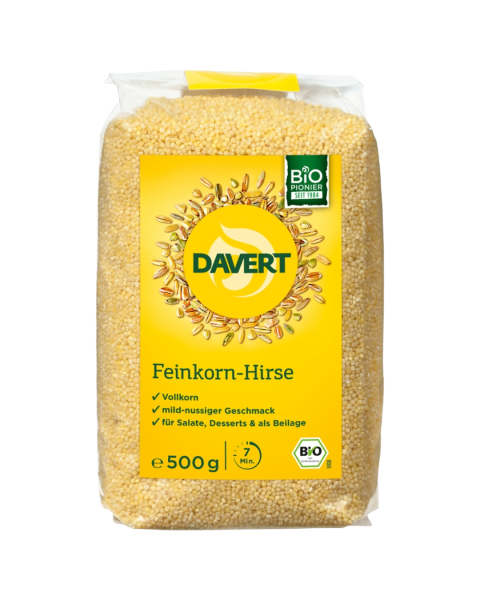 Davert Bio Feinkorn-Hirse, 500g