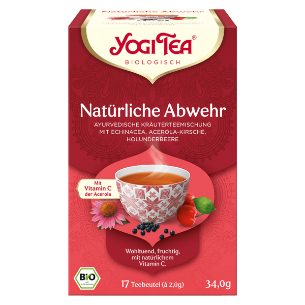 Yogi Tea Bio Kräutertee Natürliche Abwehr